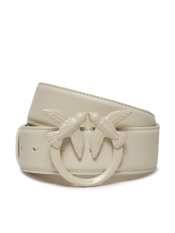 PINKO Pinko Ženski pas Love Berry H4 Belt. PE 24 PLT01 100120 A1K2 Bela