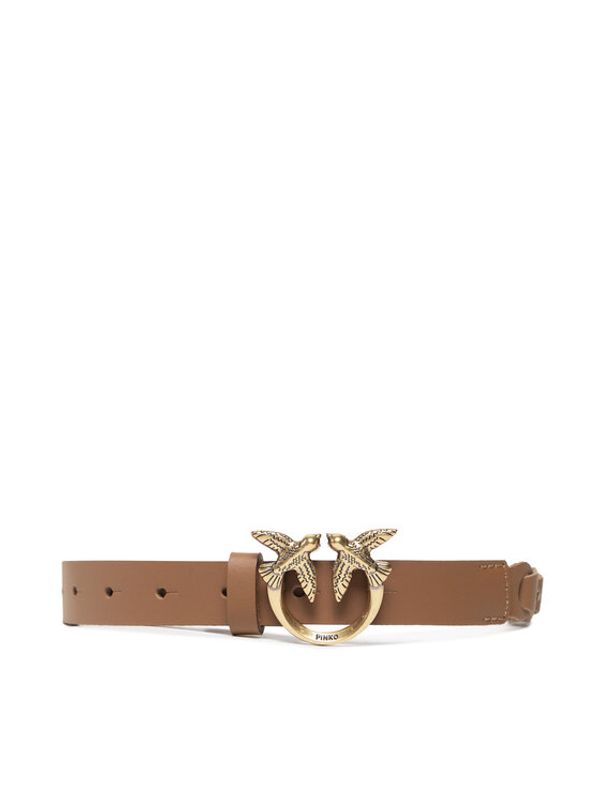 PINKO Pinko Ženski pas Love Duble Belt H2 20221 PLT01 1H2114.Y7SP Rjava