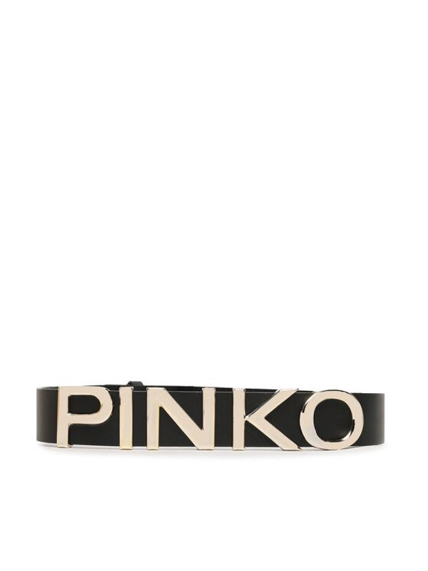 PINKO Pinko Ženski pas Love Letter H4 102135 A1A8 Črna