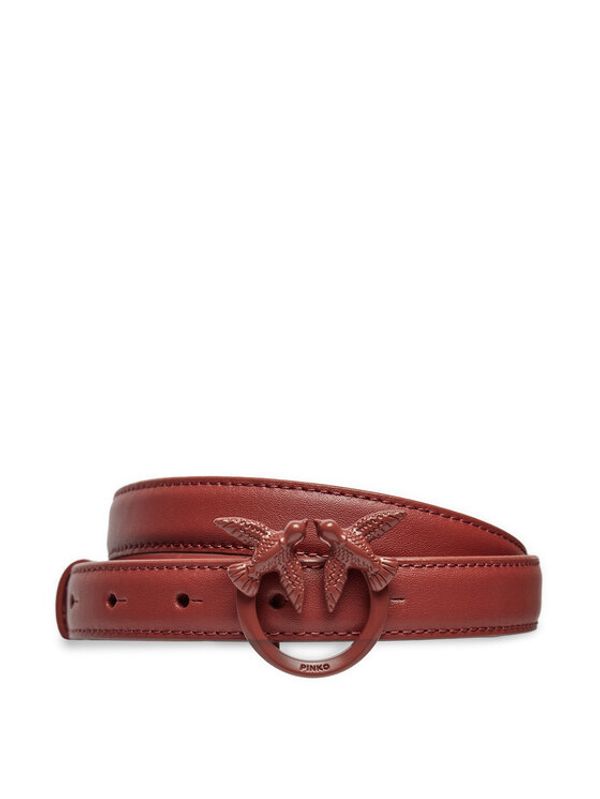 PINKO Pinko Ženski pas Lover Berry H2 Belt AI 24-25 PLT01 100143 A1K2 Bordo rdeča