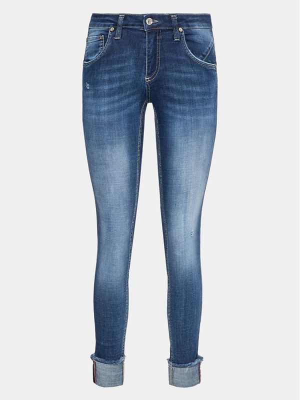 Please Please Jeans hlače P1HSYR7W5L Modra Slim Fit