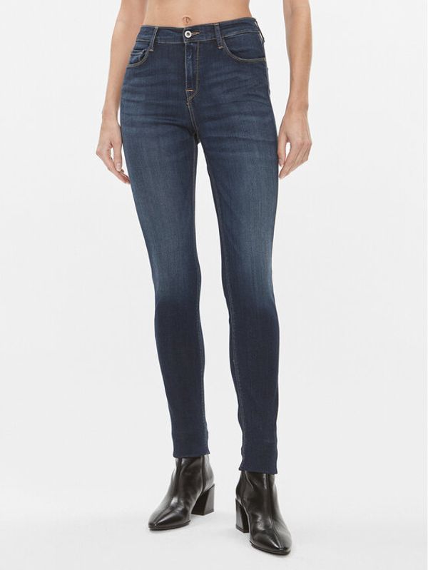 Please Please Jeans hlače P8159MRSP3 Mornarsko modra Skinny Fit