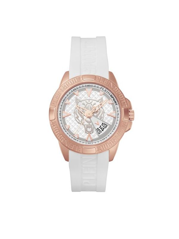 Plein Sport Plein Sport Ročna ura Touchdown PSFBA0723 Bela