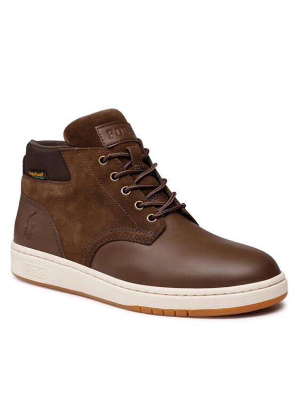 Polo Ralph Lauren Polo Ralph Lauren Gležnjarji Sneaker Boot 809855863003 Rjava