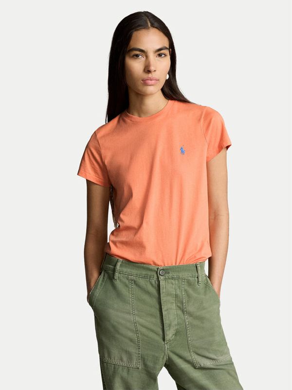 Polo Ralph Lauren Polo Ralph Lauren Majica 211898698024 Oranžna Regular Fit