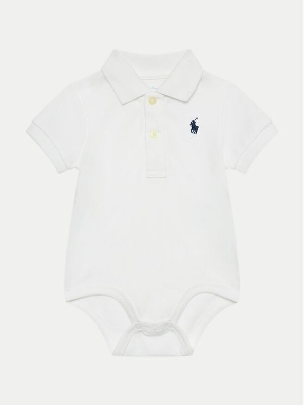 Polo Ralph Lauren Polo Ralph Lauren Otroški bodi 320812073060 Bela