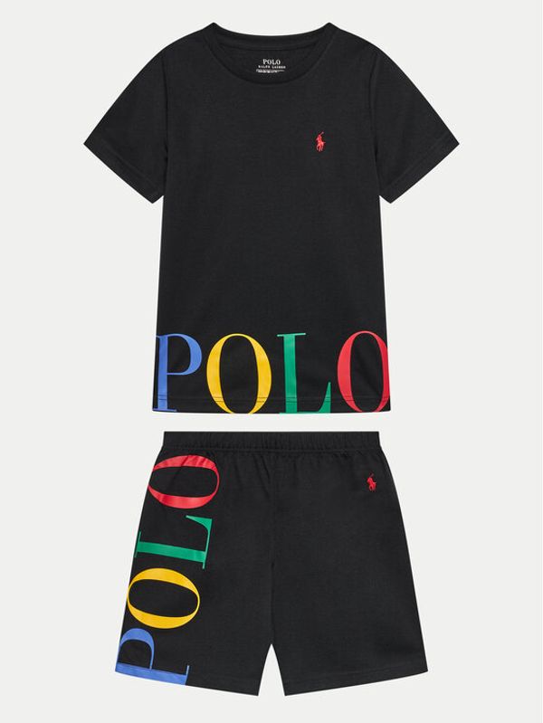 Polo Ralph Lauren Polo Ralph Lauren Pižama 9P0029 Črna Regular Fit