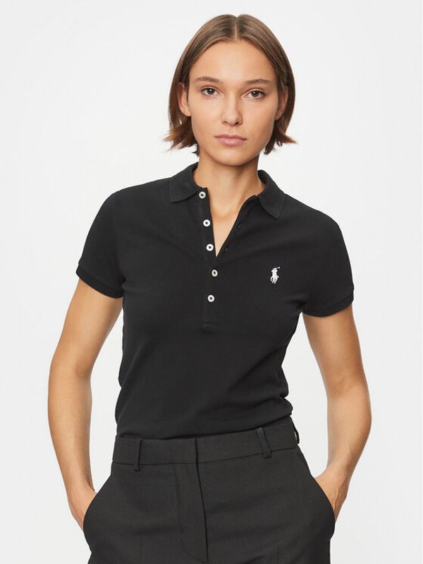 Polo Ralph Lauren Polo Ralph Lauren Polo majica 211870245005 Črna Slim Fit