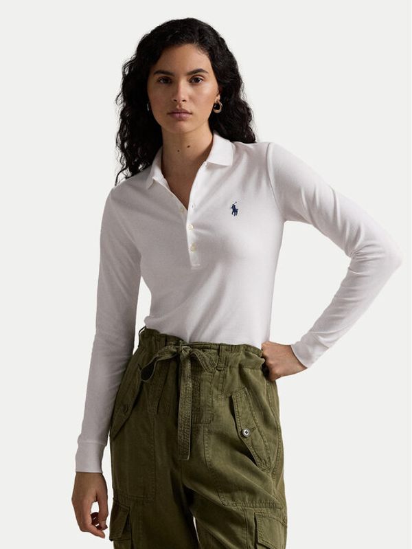 Polo Ralph Lauren Polo Ralph Lauren Polo majica 211958949003 Bela Regular Fit