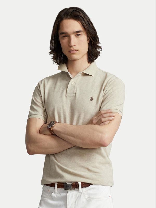 Polo Ralph Lauren Polo Ralph Lauren Polo majica 710536856215 Bež Slim Fit