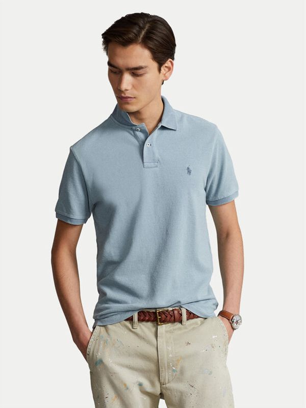 Polo Ralph Lauren Polo Ralph Lauren Polo majica 710536856216 Modra Slim Fit