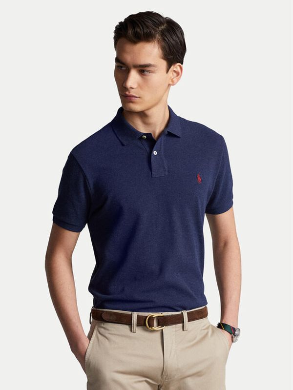 Polo Ralph Lauren Polo Ralph Lauren Polo majica 710680784292 Mornarsko modra Custom Slim Fit