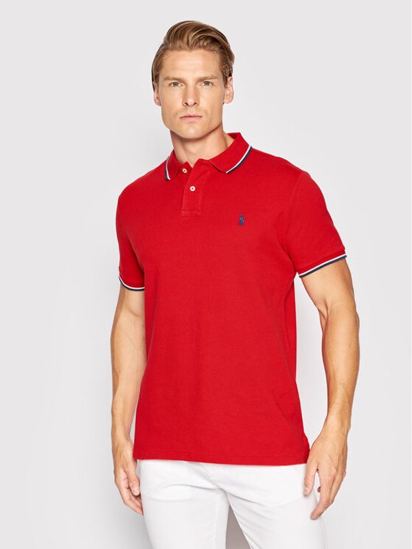 Polo Ralph Lauren Polo Ralph Lauren Polo majica 710842621004 Rdeča Slim Fit