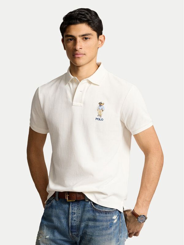 Polo Ralph Lauren Polo Ralph Lauren Polo majica 710853312026 Écru Slim Fit