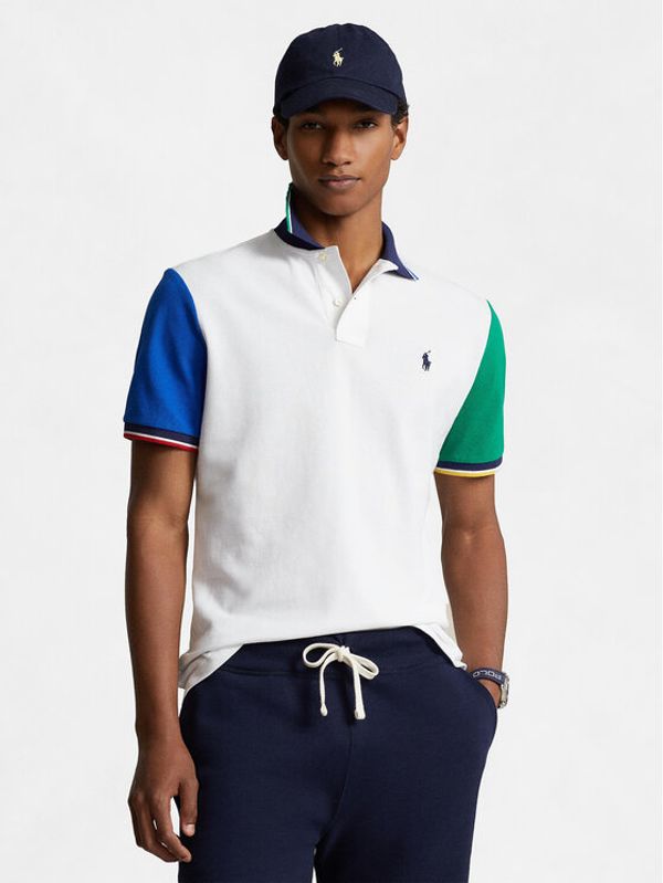 Polo Ralph Lauren Polo Ralph Lauren Polo majica 710934904002 Bela Classic Fit