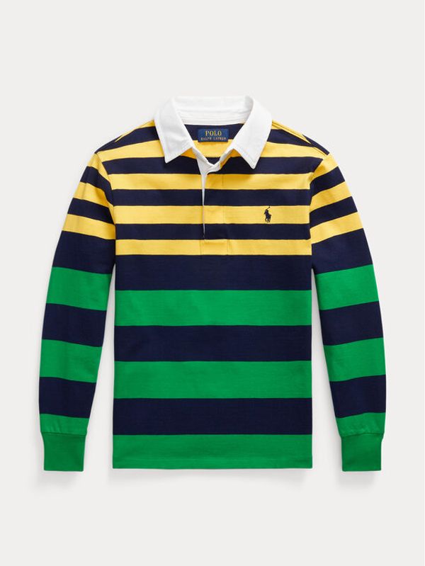 Polo Ralph Lauren Polo Ralph Lauren Polo majica Ls Rugby 323926823001 Rumena Regular Fit