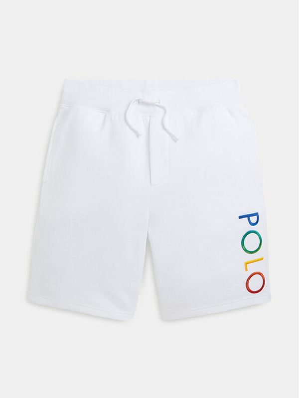 Polo Ralph Lauren Polo Ralph Lauren Športne kratke hlače 322936096001 Bela Regular Fit