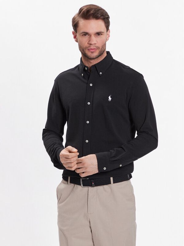 Polo Ralph Lauren Polo Ralph Lauren Srajca 710654408089 Črna Regular Fit