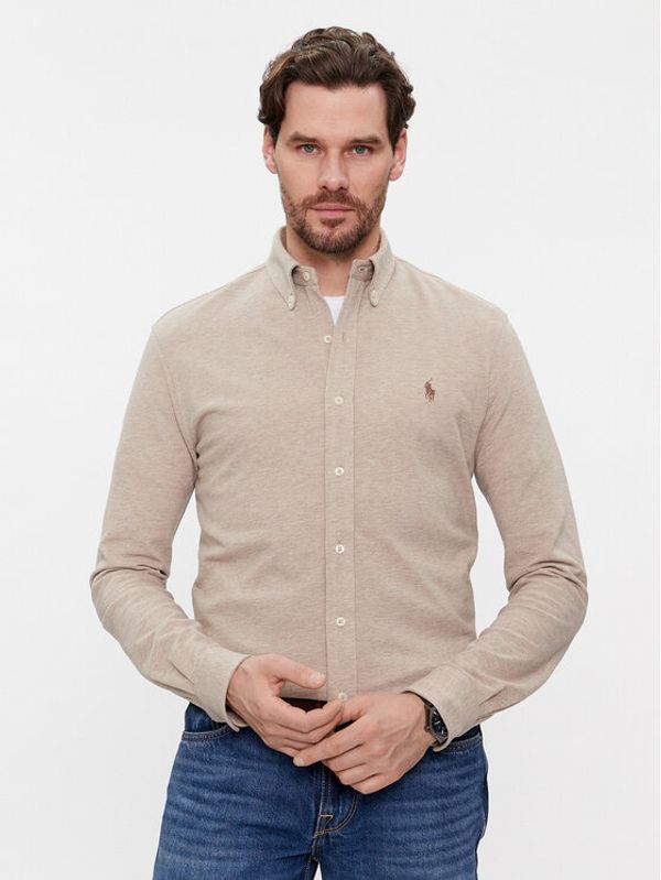 Polo Ralph Lauren Polo Ralph Lauren Srajca 710654408119 Bež Regular Fit