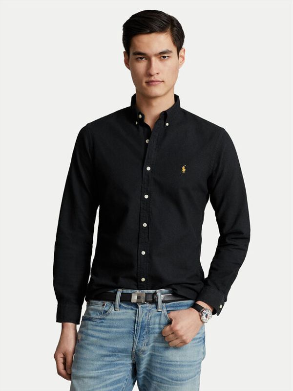 Polo Ralph Lauren Polo Ralph Lauren Srajca 710767828001 Črna Slim Fit