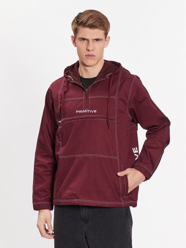 Primitive Primitive Anorak Concord PA123106 Bordo rdeča Regular Fit