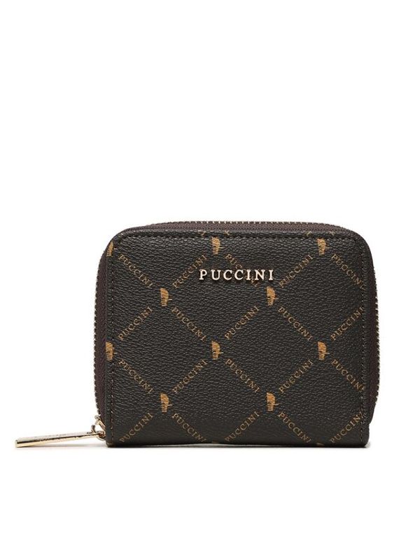 Puccini Puccini Majhna ženska denarnica PLXP0312 Rjava