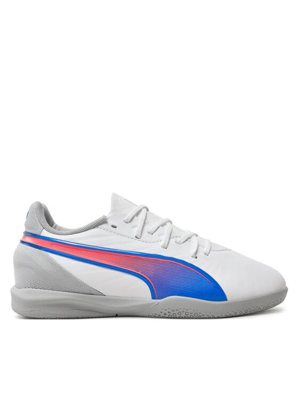 Puma Puma Čevlji za nagomet KING MATCH IT Jr 108051 Bela