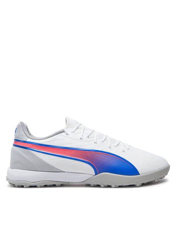 Puma Puma Čevlji za nagomet King Match Tt 107879 02 Bela