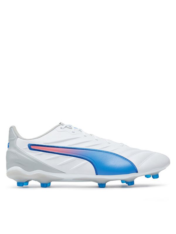 Puma Puma Čevlji za nagomet King Pro Fg/Ag 107862 Bela