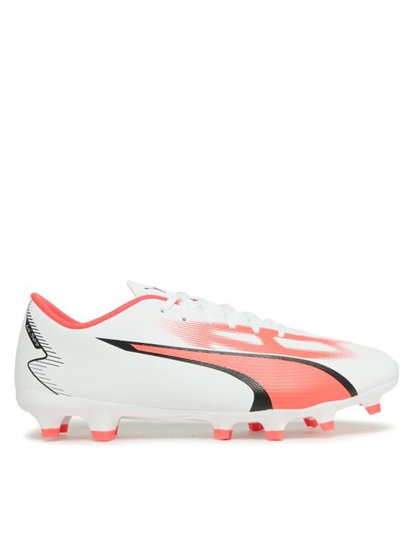 Puma Puma Čevlji za nagomet Ultra Play Fg/Ag 107423 01 Bela