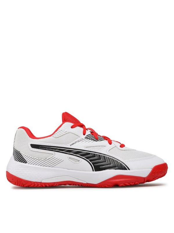 Puma Puma Čevlji za športe v zaprtih prostorih Solarflash Jr II 106883 04 Bela