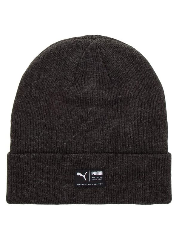 Puma Puma Kapa Archive Heather Beanie 021739 01 Črna