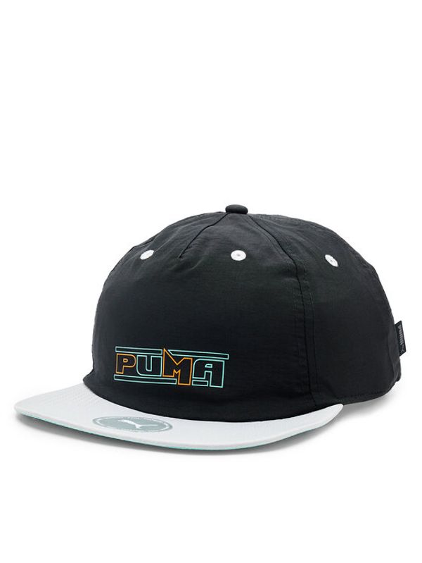 Puma Puma Kapa s šiltom SWxP Relaxed Flatbrim Cap 024383 Črna