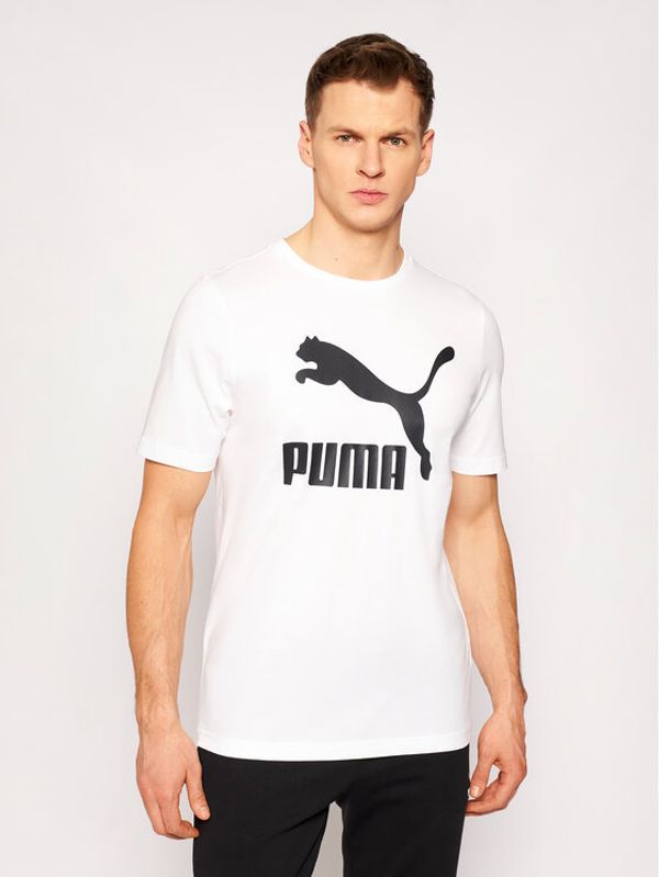 Puma Puma Majica Classics Logo 530088 Bela Regular Fit