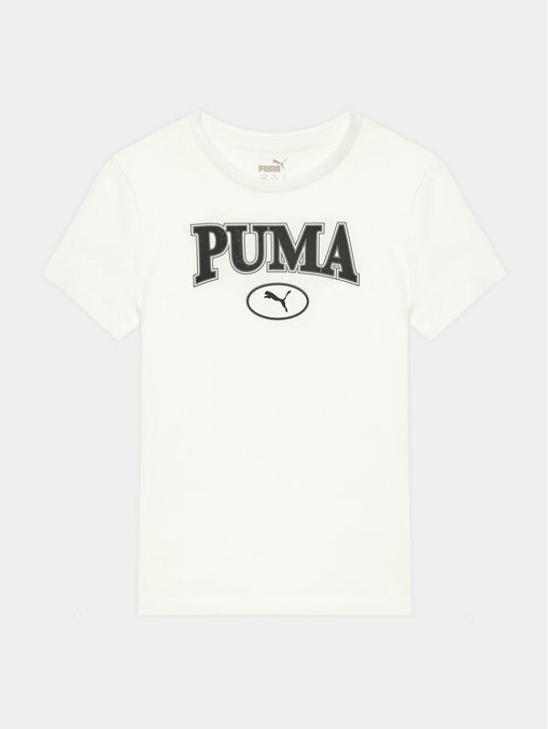 Puma Puma Majica Squad 676441 Écru Regular Fit