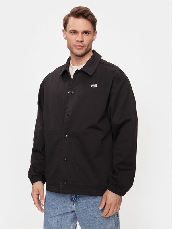 Puma Puma Prehodna jakna Downtown 623695 Črna Loose Fit