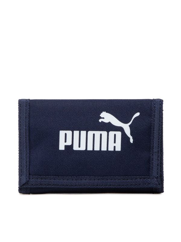 Puma Puma Velika moška denarnica Phase Wallet 756174 43 Mornarsko modra
