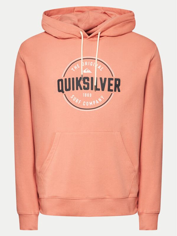 Quiksilver Quiksilver Jopa Circle Up Hoodie EQYSF03151 Oranžna Regular Fit