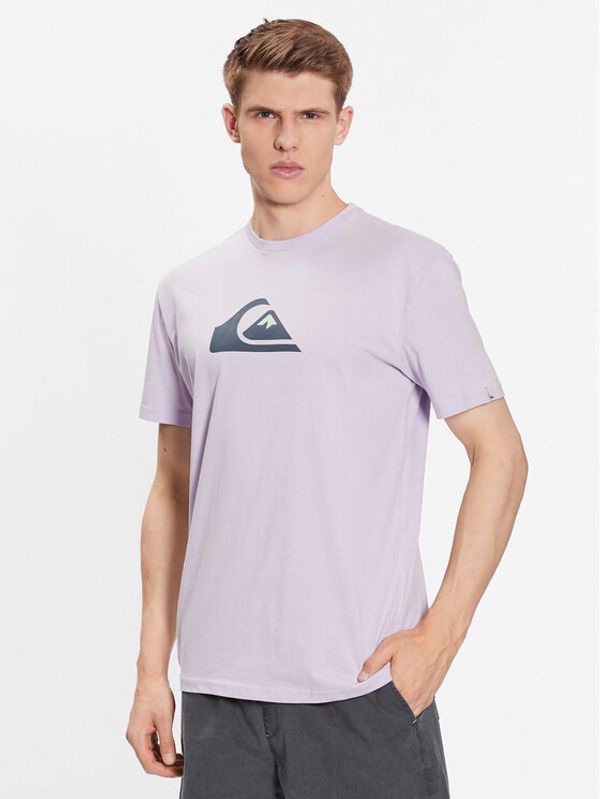 Quiksilver Quiksilver Majica Comp Logo EQYZT06534 Vijolična Regular Fit