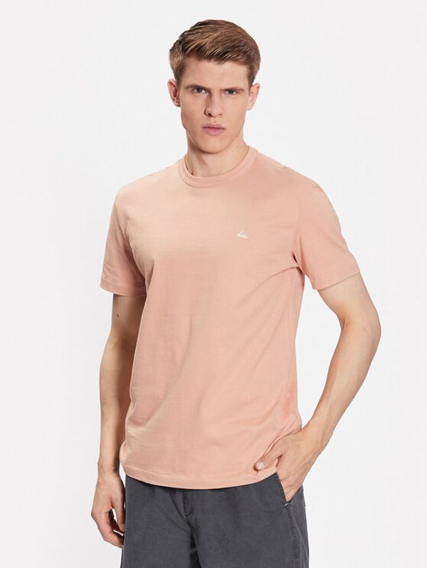 Quiksilver Quiksilver Majica Essentials EQYKT04092 Oranžna Regular Fit