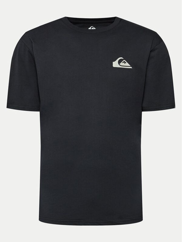 Quiksilver Quiksilver Majica Mw Mini Logo EQYZT07657 Črna Regular Fit