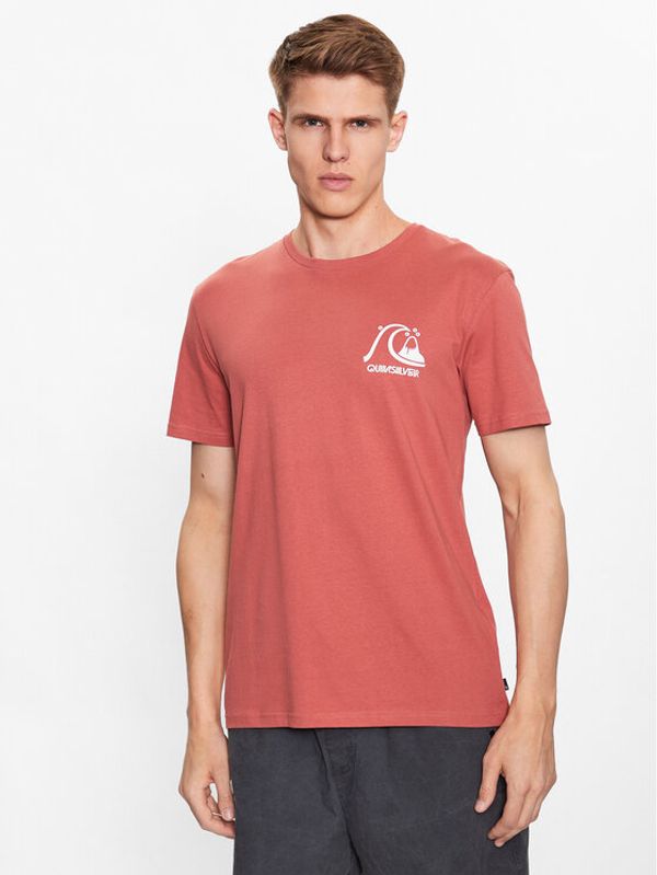 Quiksilver Quiksilver Majica The Original EQYZT07239 Oranžna Regular Fit