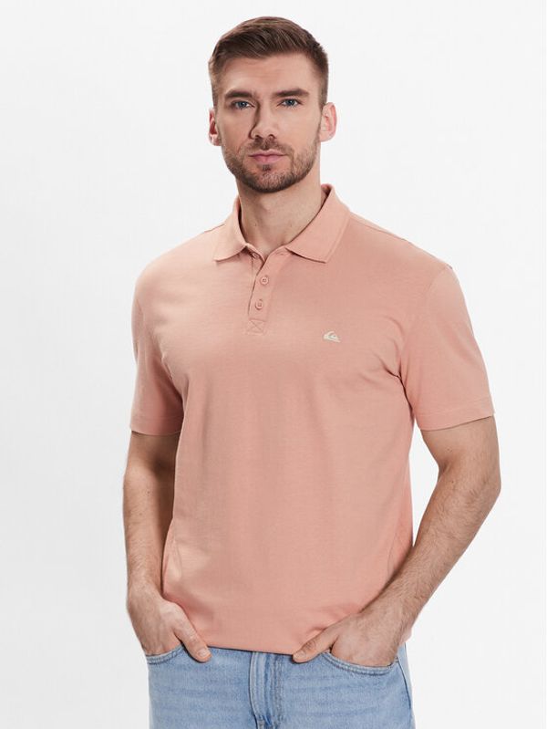 Quiksilver Quiksilver Polo majica Essentials EQYKT04094 Roza Regular Fit