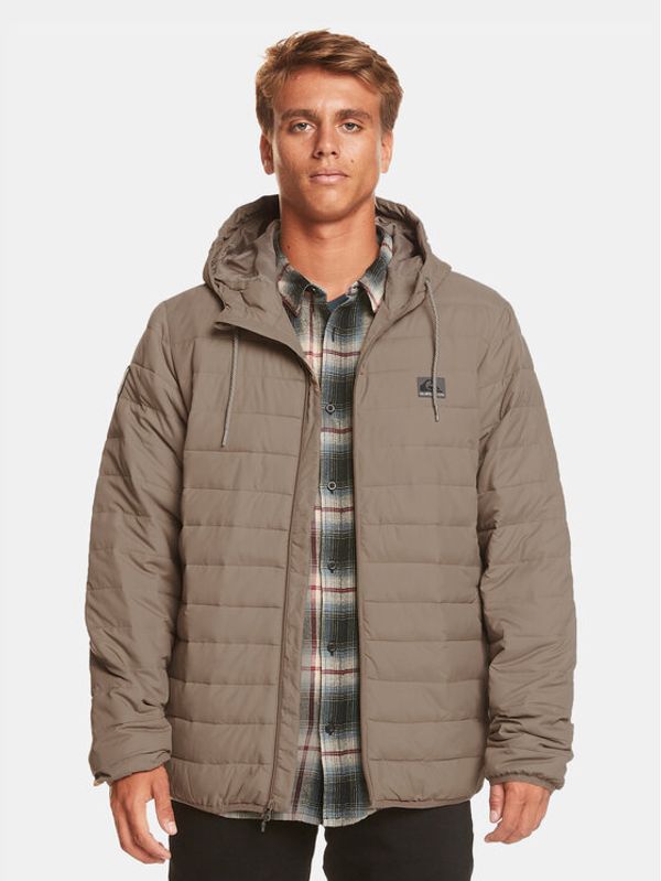 Quiksilver Quiksilver Prehodna jakna Scaly Hood Jckt EQYJK04008 Bež Regular Fit