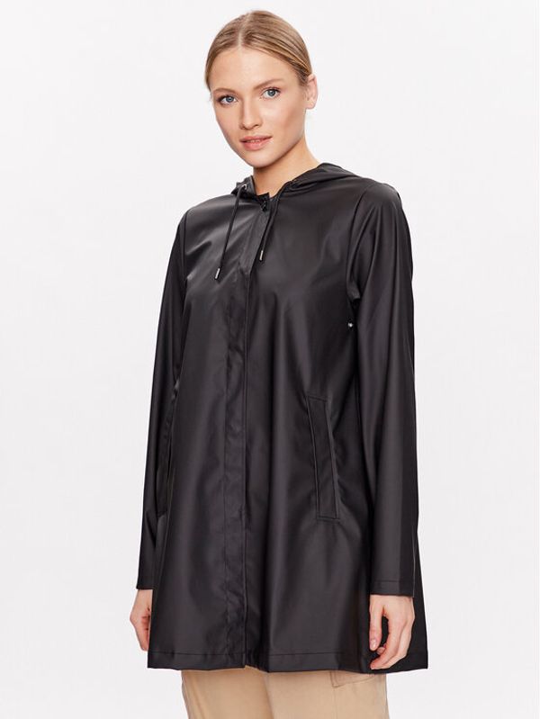 Rains Rains Dežna jakna 18050 Črna Regular Fit