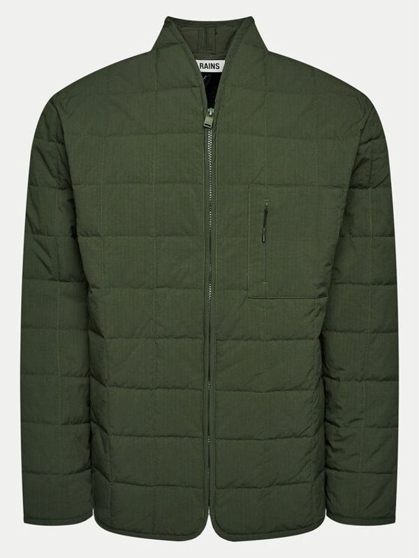 Rains Rains Prehodna jakna Giron Liner Jacket T1 19400 Zelena Regular Fit