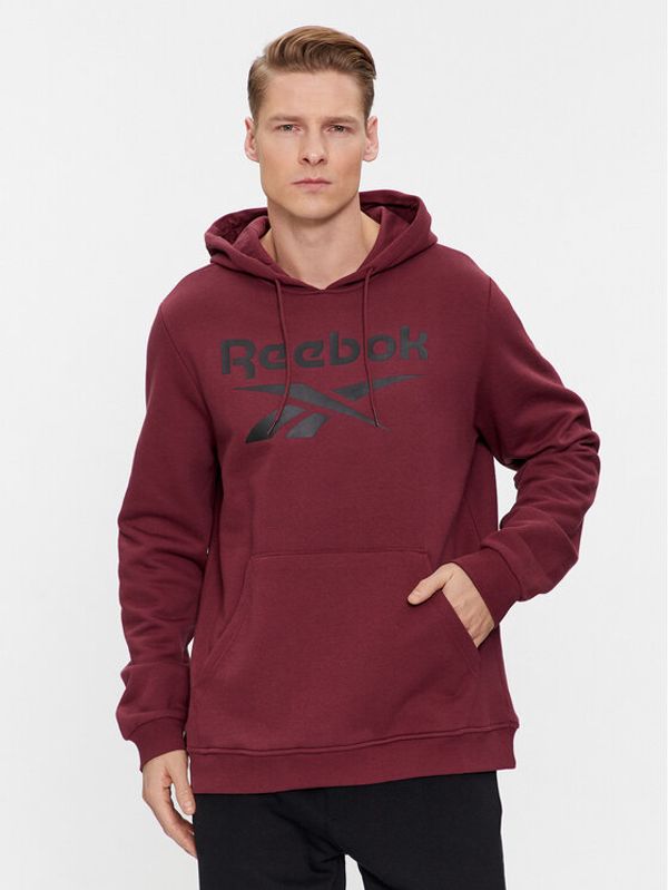 Reebok Reebok Jopa Identity Fleece Stacked Logo IM3955 Bordo rdeča Regular Fit