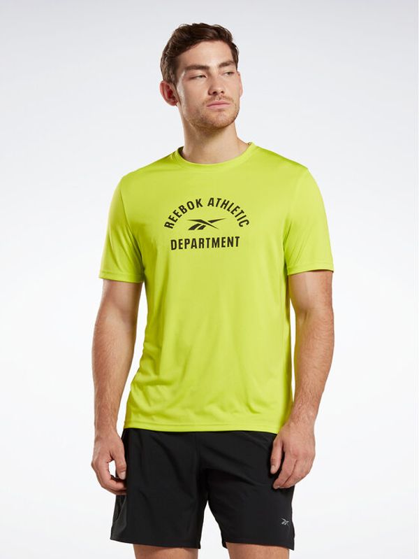 Reebok Reebok Majica Training Graphic T-Shirt IC7666 Rumena