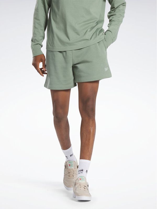 Reebok Reebok Športne kratke hlače Classics Wardrobe Essentials Shorts H66172 Zelena