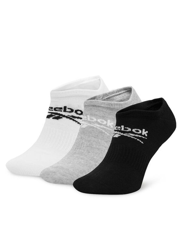 Reebok Reebok Set 3 parov unisex nizkih nogavic R0353-SS24 (3-pack) Pisana